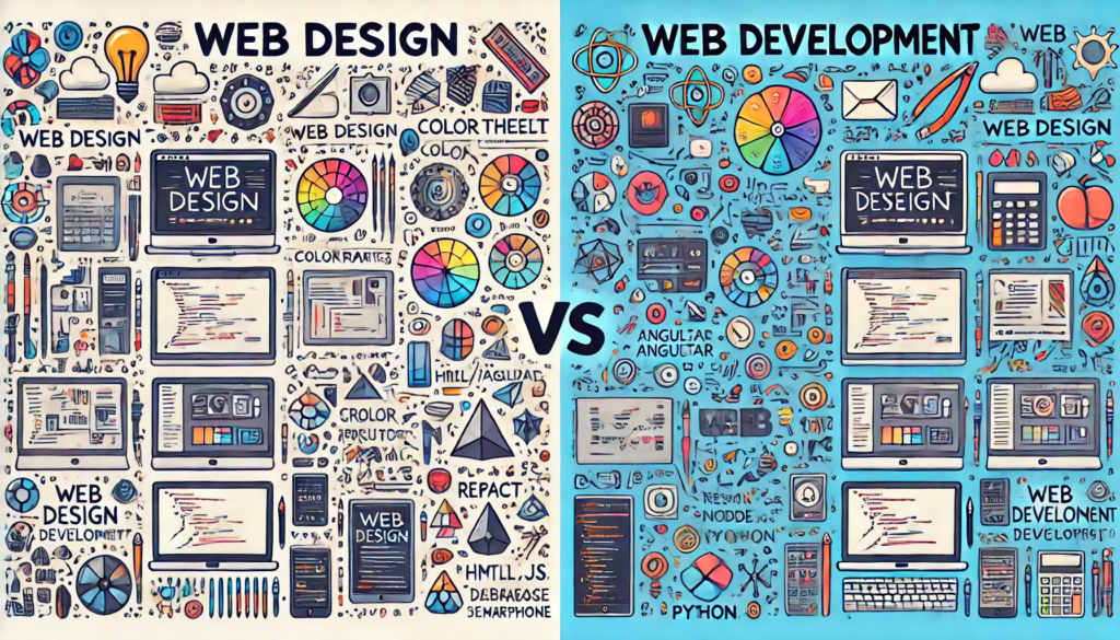 Web Design vs Web Development