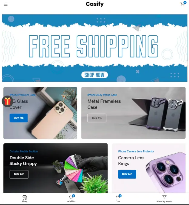 Casify portfolio